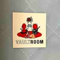 Amazon.co.jp: だるさか vaultroom ステッカー グッズ : おもちゃ